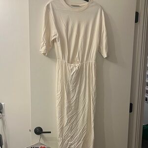 Elegant off white dušan Midi Dress size s